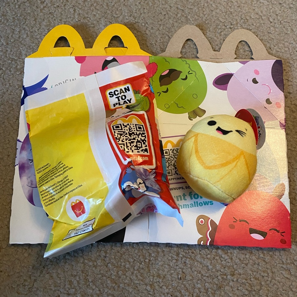 ‼️5/$25‼️ Squishmallow McDonald’s “JUNIE” WITH BOX
